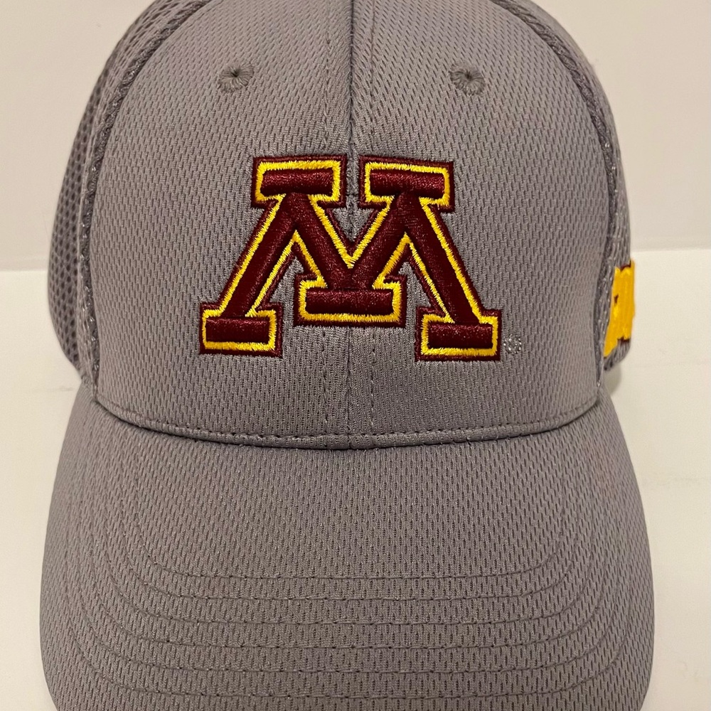Captivating Headgear Gray Minnesota Golden Gophers Embroidered Hat